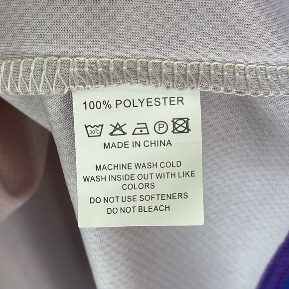 Flan Jersey Mens M Multicolor Caramel Sunset Graphic Performance Soccer Shirt‎ - Picture 6 of 10